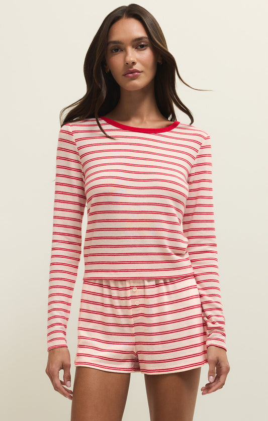 Night in Stripes Top