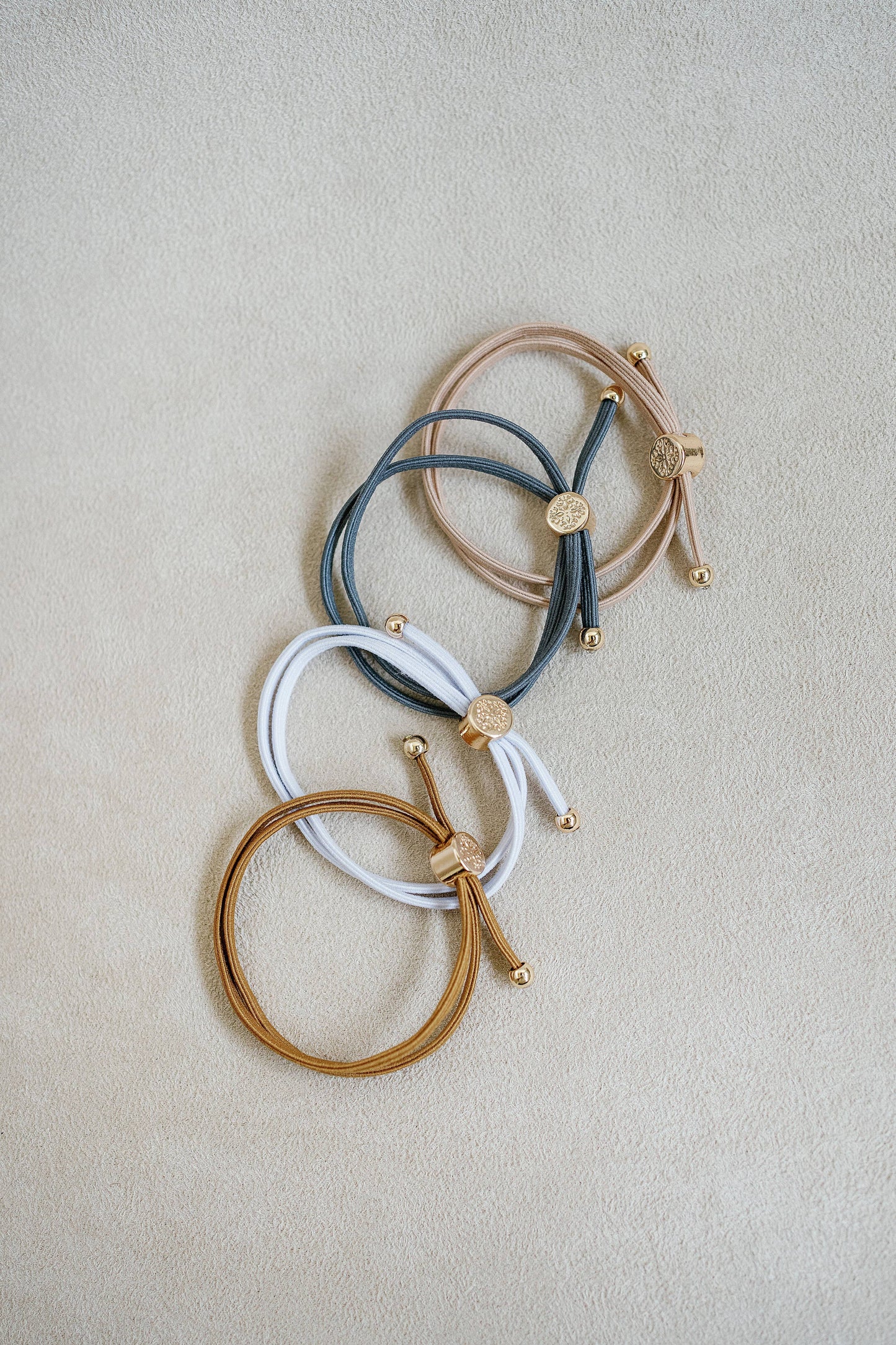 Skinny Hair Tie Set - Neutral