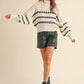 COLOR POPPED SWEATER TOP
