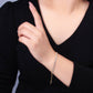 24K Gold Filled CZ Baguette 7inch Tennis Bracelet