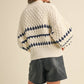 COLOR POPPED SWEATER TOP