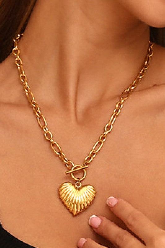 Heart Chain Necklace