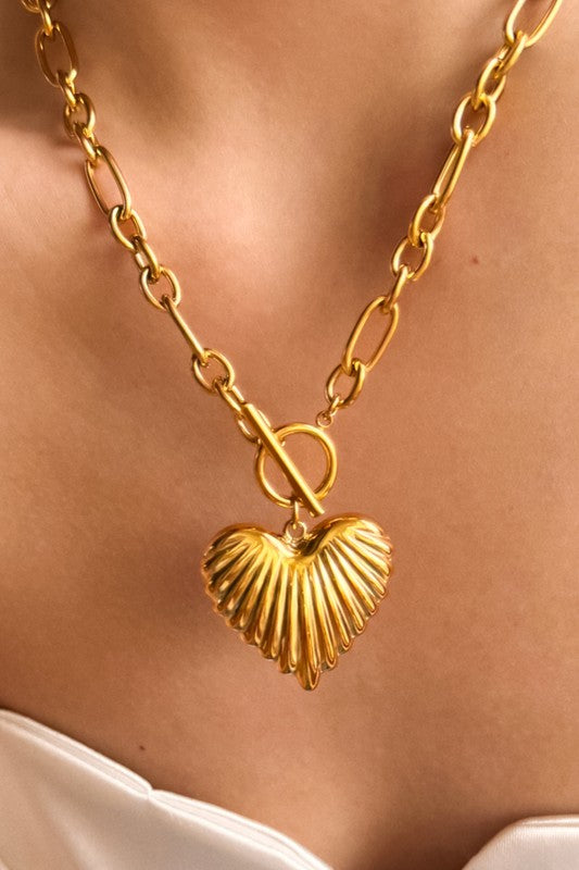 Heart Chain Necklace