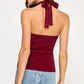 Cherry Ribber Halter