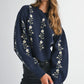 Floral Embroidered Sweater