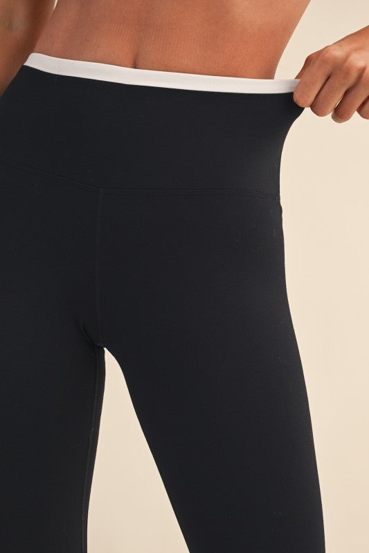 Contrast Binding Legging