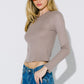 Taupe Thermal Top