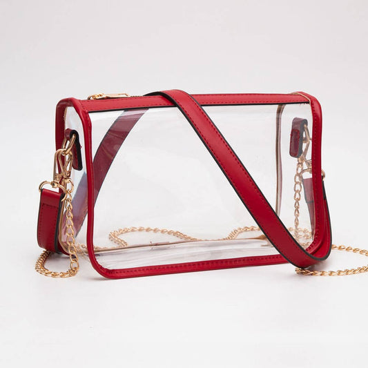 Red Crossbody Game Day Bag