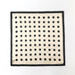Beige Polka Dot Square Scarf