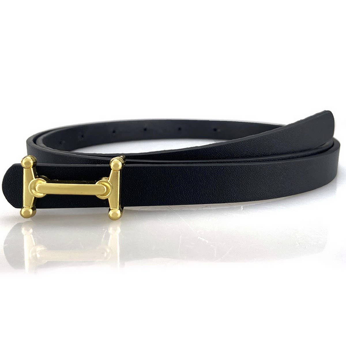 Thin Black Belt