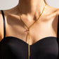 Gold Drop Necklace