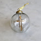 Cruix 4" Glass Ball Ornament