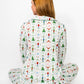Nutcracker Waltz Long Sleeve Button Up PJ Top
