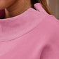 Mock Neck Sweatshirt