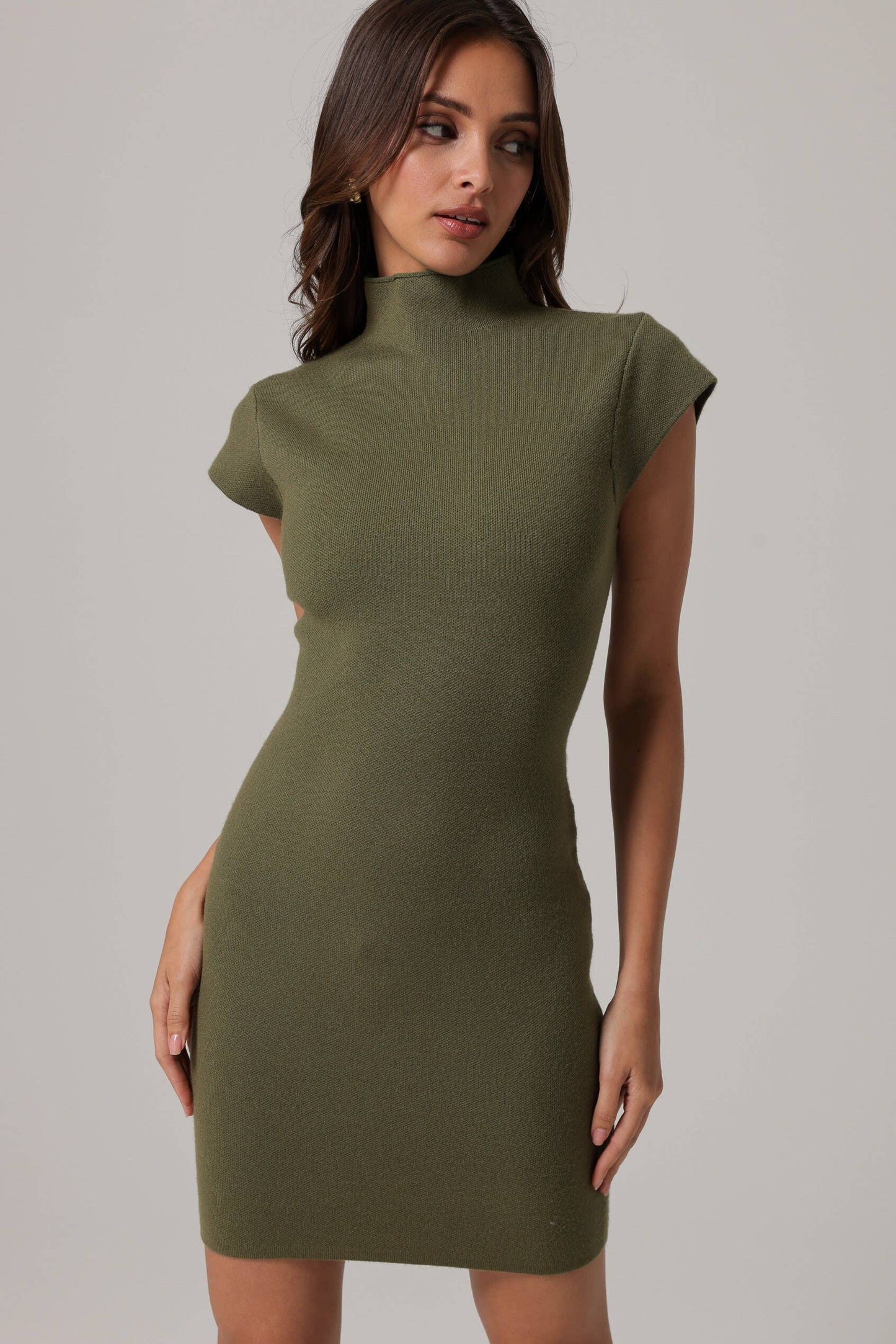 RUMI MINI SWEATER DRESSS