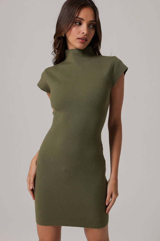 RUMI MINI SWEATER DRESSS