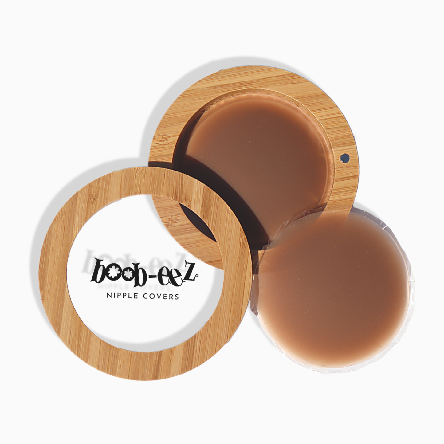 Nipple Covers + Bamboo Compact: Medium Tint / 6cm