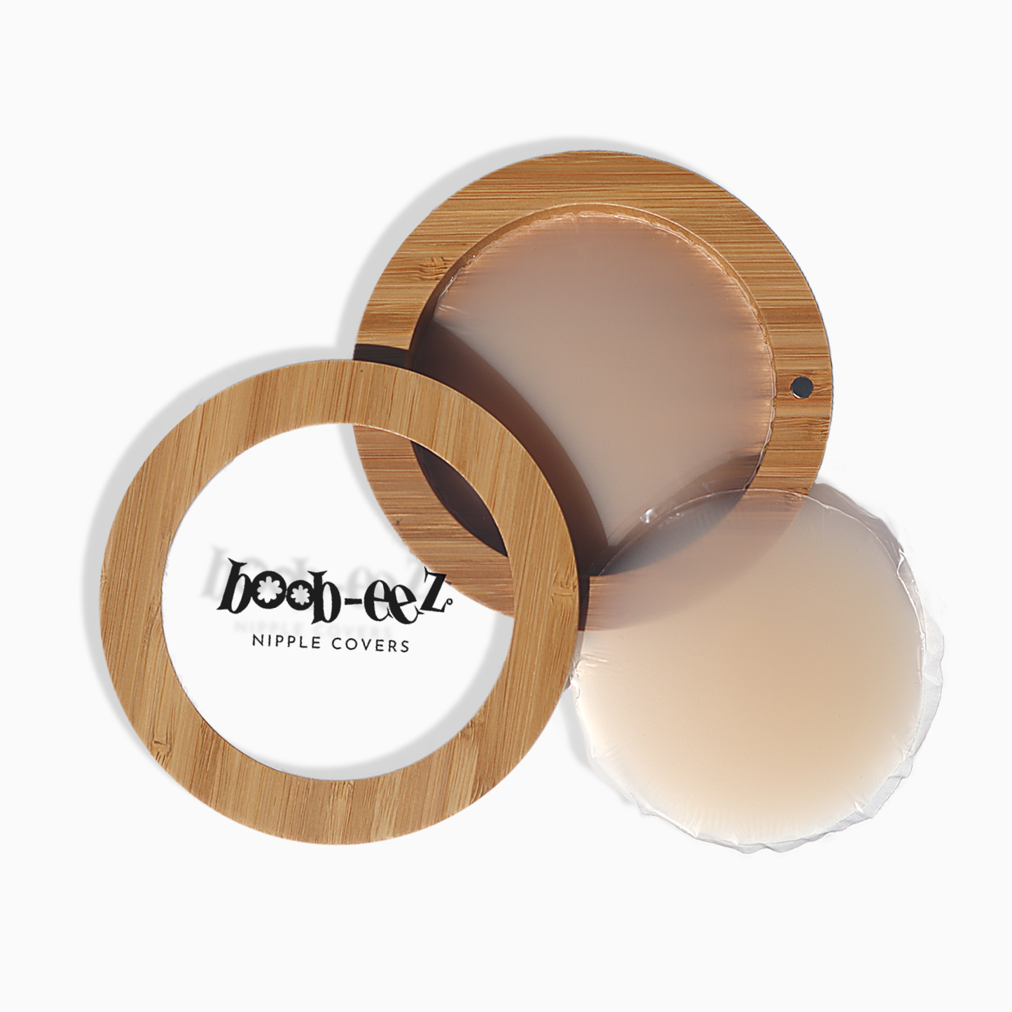 Nipple Covers + Bamboo Compact: Medium Tint / 6cm