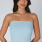 Two Layer Tube Top Breezy Blue