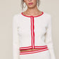 Ivory Knit Top