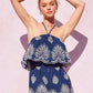 Cotton Embroidery Romper