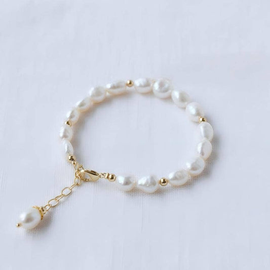 Vintage Inspired Freshwater Pearl Bracelet