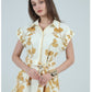 Sunluck A Line Shirt Dress