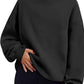 Mock Neck Sweatshirt