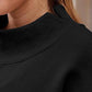 Mock Neck Sweatshirt