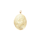 Gold Petal Promise Locket Charm