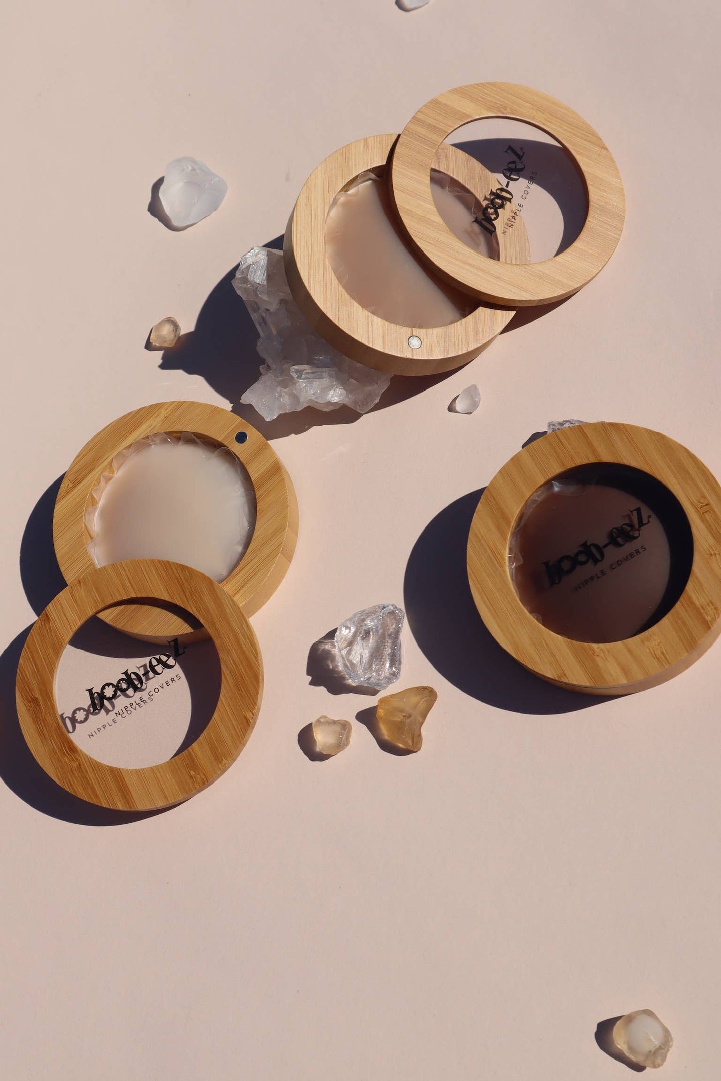 Nipple Covers + Bamboo Compact: Medium Tint / 8cm