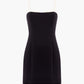 Black Button Front Dress