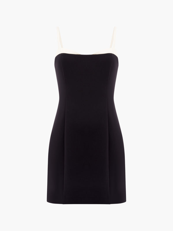 Black Button Front Dress