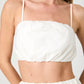 White Crop Top