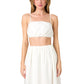 White Crop Top