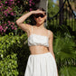White Crop Top