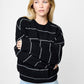 Striped Crew Sweater