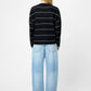 Striped Crew Sweater