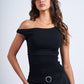 Asymmetric One-Shoulder Top