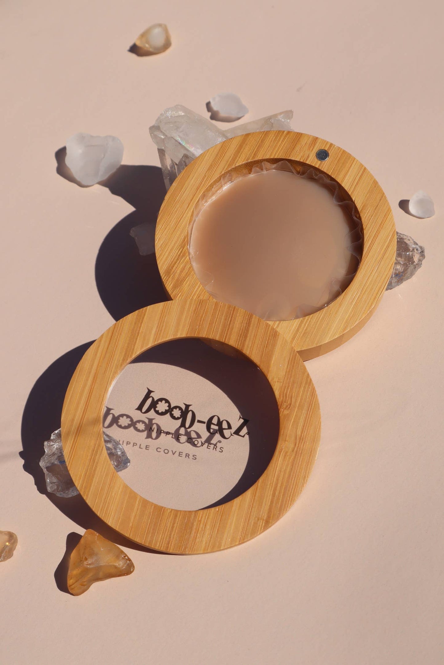 Nipple Covers + Bamboo Compact: Medium Tint / 8cm