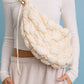 Carry All Cream Quilted Crossbody