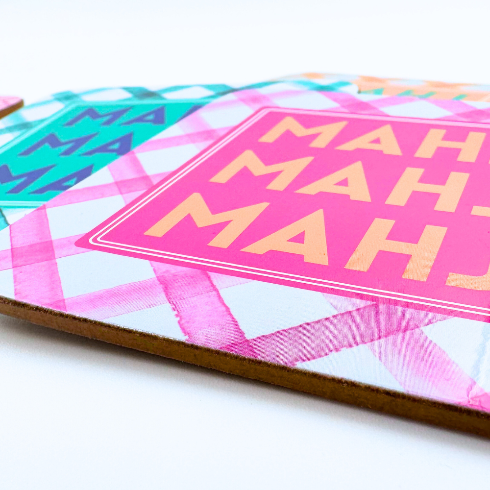 Mahjong Coasters, 4 Set