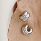 Emma Non-Tarnish Double C-Hoop Earring: Yellow Gold