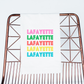 Local Name Drop Ombre Retro Custom Towel (Bright)