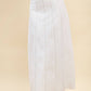 Contrast Topstitching Detail Maxi Skirt