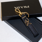 *PRE-ORDER* Designer Inspired Prada Leather Keychain