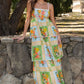 Country Bouquet Midi Dress