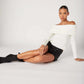 Fast Talker Off Shoulder Sweater