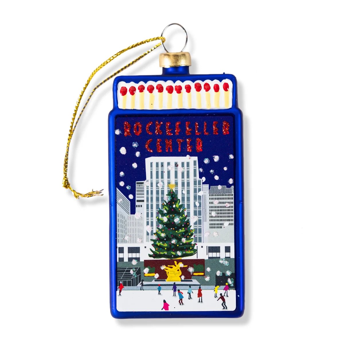 Rockefeller Center Matchbook Ornament