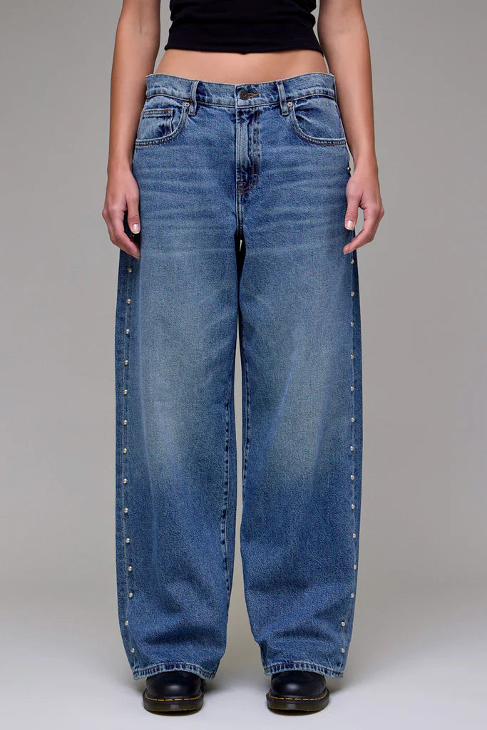 Baggy Embellished Jeans